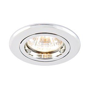 Saxby ShieldPLUS Downlight, Chrome, (50674) - Saxby - Falcon Electrical UK