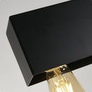 Searchlight 51607-5BK Piano 5Lt Diner Bar Pendant - Matt Black Metal - Searchlight - Falcon Electrical UK