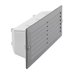 Saxby 52213 Eco plain & louvre IP44 40W, Grey - Saxby - Falcon Electrical UK