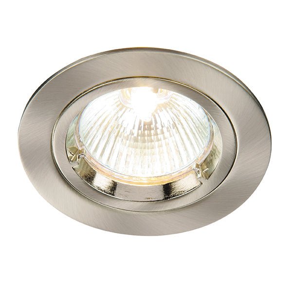 Saxby 52330 Cast fixed 50W, Satin nickel plate - Saxby - Falcon Electrical UK