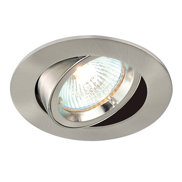 Saxby 52333 Cast tilt 50W, Satin nickel plate - Saxby - Falcon Electrical UK