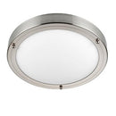 Saxby 54675 Portico LED satin Nickel IP44 9W cool white - Saxby - Falcon Electrical UK