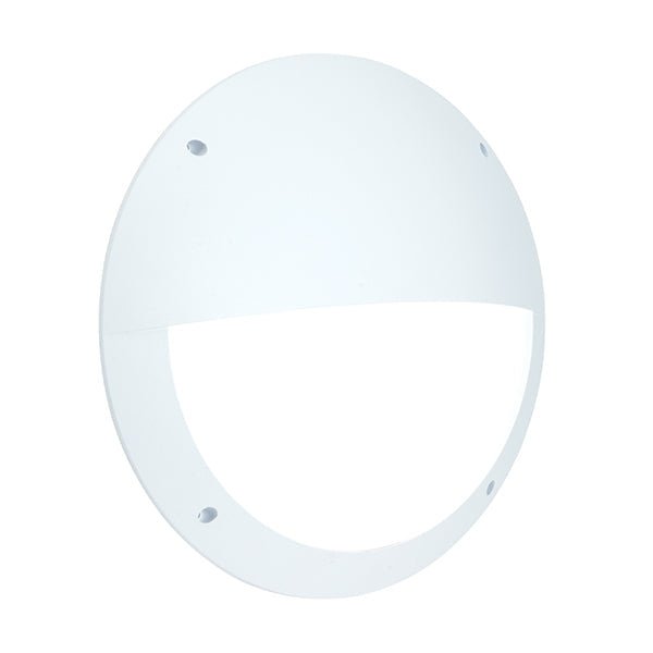 Saxby 55692 Seran eyelid IP65 12W Daylight White, Matt white finish - Saxby - Falcon Electrical UK