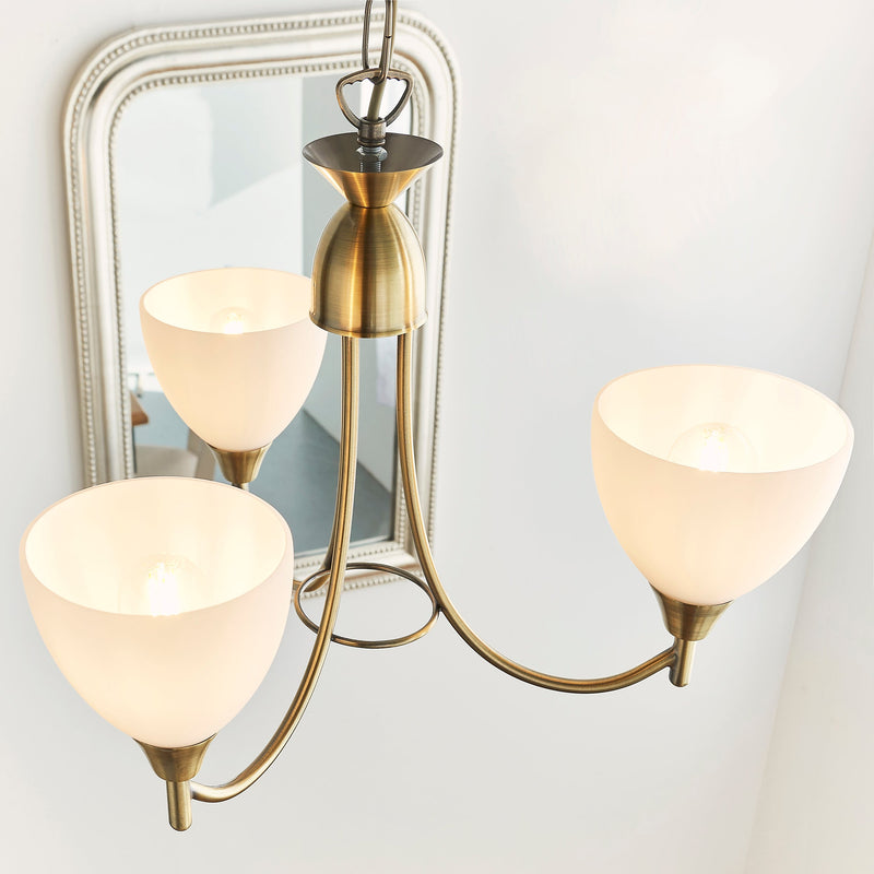 Endon 1805-3AN Alton 3lt Pendant - Endon - Falcon Electrical UK
