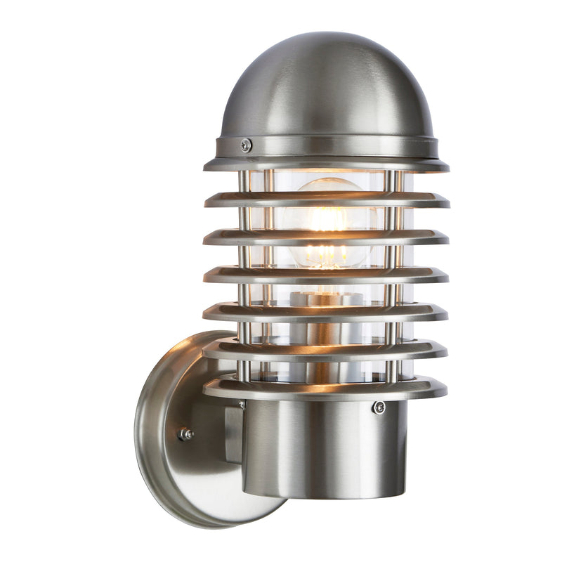 Endon YG-6001-SS Louvre 1lt Wall - Endon - Falcon Electrical UK