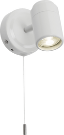 Knightsbridge MLA BA03S1MW 230V IP44 GU10 Single Spotlight - Matt White - Knightsbridge MLA - Falcon Electrical UK