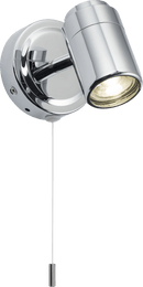 Knightsbridge MLA BA03S1C 230V IP44 GU10 Single Spotlight - Chrome - Knightsbridge MLA - Falcon Electrical UK