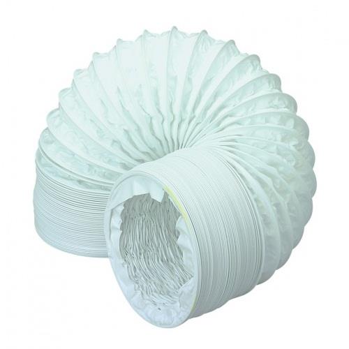 150mm (6 Inch) Diameter PVC Flexible Ducting- 6M Length - Manrose - Falcon Electrical UK