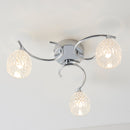 Endon BOYER-3CH Boyer 3lt Semi flush - Endon - Falcon Electrical UK