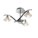 Endon LANGELLA-3CH Langella 3lt Semi flush - Endon - Falcon Electrical UK
