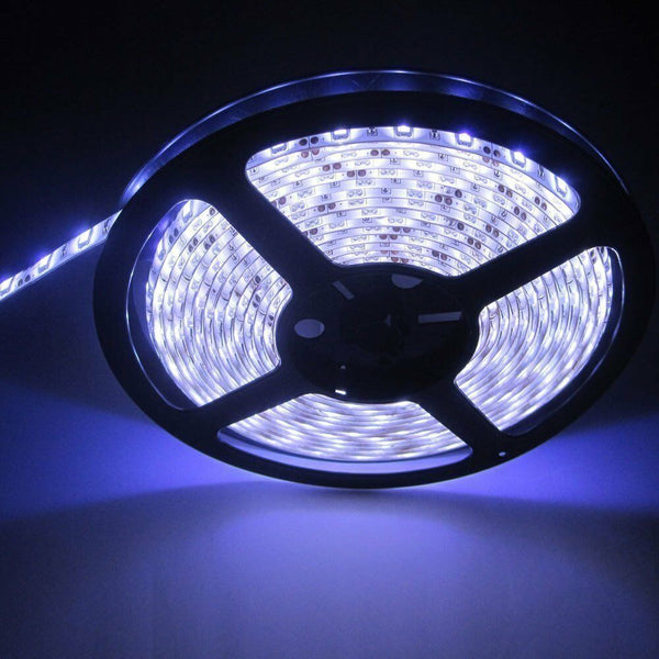 Waterproof LED Strip Daylight, 5M, 60LED-M (6000k 12V-3528-300-5M) - Vistalux - Falcon Electrical UK