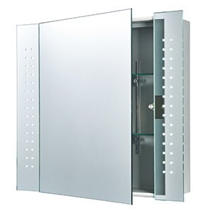 Saxby 60894 Revelo shaver cabinet mirror IP44 4.8W SW cool white - Saxby - Falcon Electrical UK