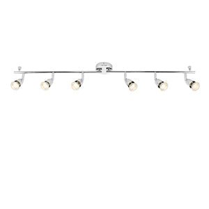 Saxby Amalfi Adjustable Spot Light, 6LT, 50W (61000) - Saxby - Falcon Electrical UK