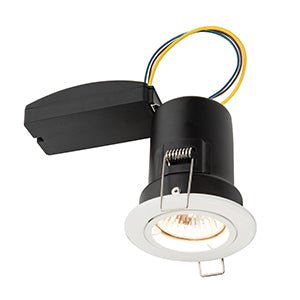 Saxby ShieldPLUS Downlight, Matt White (61059) - Saxby - Falcon Electrical UK