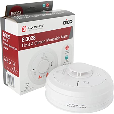 Aico Ei3028 Multi Sensor (Carbon Monoxide X Heat) Fire Alarm - Aico - Falcon Electrical UK