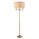 Endon 63620 Stanford antique brass 2lt Floor - Endon - Falcon Electrical UK