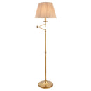 Endon 63621 Stanford antique brass 1lt Floor - Endon - Falcon Electrical UK