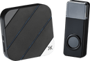 Knightsbridge MLA DC012 Wireless plug in door chime - black - Knightsbridge MLA - Falcon Electrical UK