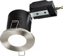 Knightsbridge MLA VFCFBC 230V IP20 Fixed GU10 Fire-Rated Downlight- Brushed Chrome - Knightsbridge MLA - Falcon Electrical UK
