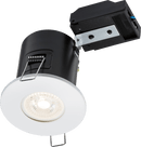Knightsbridge MLA VFCFW 230V IP20 Fixed GU10 Fire-Rated Downlight - White - Knightsbridge MLA - Falcon Electrical UK
