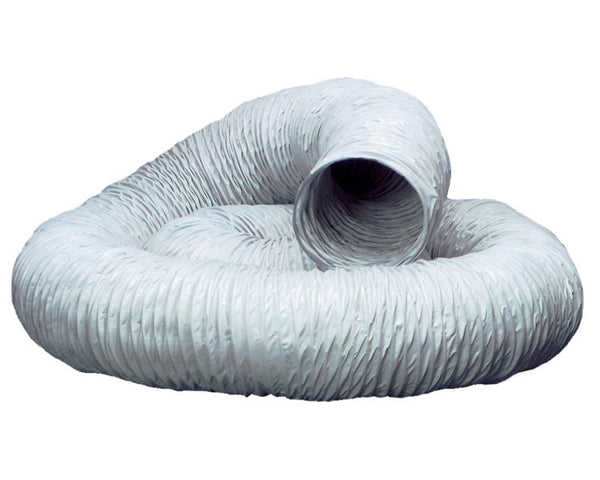 125mm (5 Inch) Diameter PVC Flexible Ducting- 3M Length - Manrose - Falcon Electrical UK