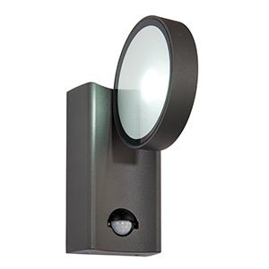 Saxby 67696 Oreti PIR IP44 9W cool white - Saxby - Falcon Electrical UK