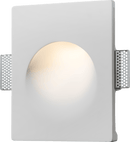 Knightsbridge MLA PWRCC 230V GU10 35W Recessed Round Plaster Wall Light - Knightsbridge MLA - Falcon Electrical UK