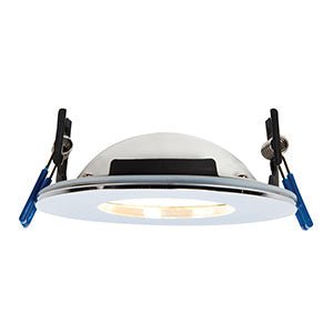 Saxby Orbital Plus Recessed Downlight, Chrome, Warm White (69882) - Saxby - Falcon Electrical UK