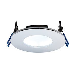 Saxby Orbital Plus Recessed Downlight, Chrome, Cool White (69885) - Saxby - Falcon Electrical UK