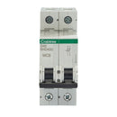Crabtree 6HD40D D40 10kA 2P MCB (2 Module Width) - Crabtree - Falcon Electrical UK