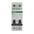 Crabtree 6HD63B B63 10kA 2P MCB (2 Module Width) - Crabtree - Falcon Electrical UK