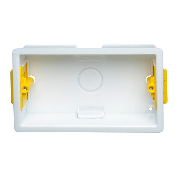 Appleby SB631 Double 47mm Deep Dry Lining Box - Appleby - Falcon Electrical UK