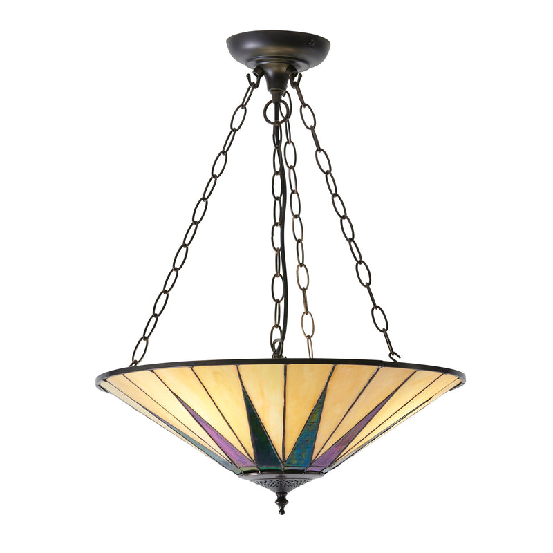 Endon 70754 Dark star 3lt Pendant - Endon - Falcon Electrical UK