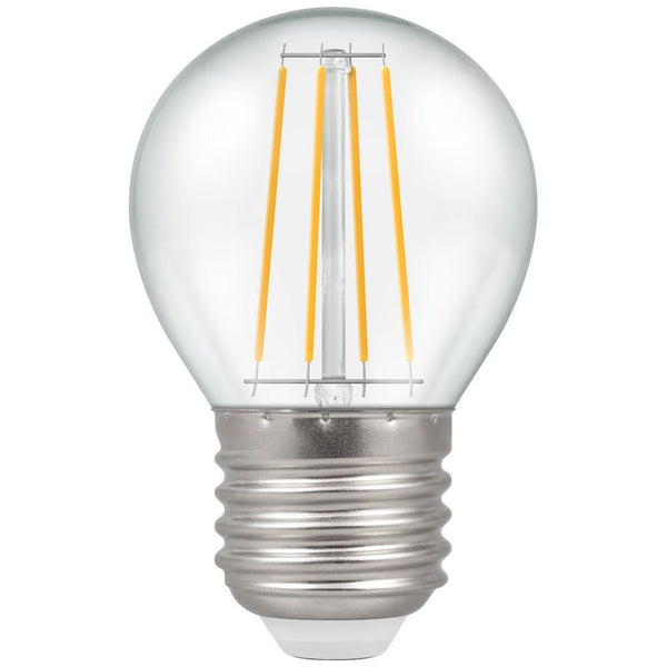 Golfball LED Filament Lamp, 4W, 2700K (B G95-C E27) - Mixed - Falcon Electrical UK