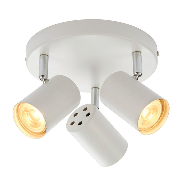 Saxby 73685 Arezzo 3lt round white 7W - Saxby - Falcon Electrical UK