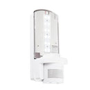 Saxby 73717 Motion LED PIR 1lt wall IP44 6W daylight white - Saxby - Falcon Electrical UK