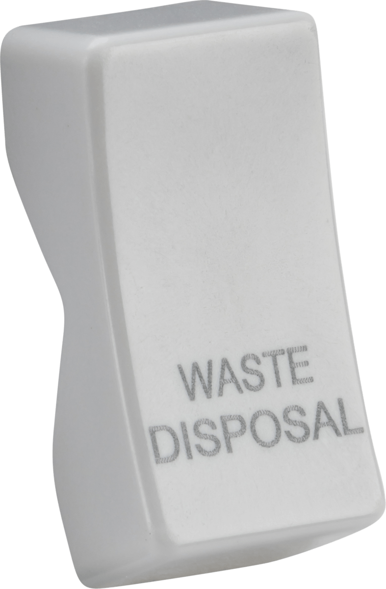 Knightsbridge MLA CUWASTE Rocker cover - laser printed WASTE DISPOSAL - Knightsbridge MLA - Falcon Electrical UK