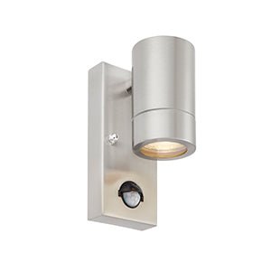 Saxby Palin PIR 1LT Wall Light, IP44, 7W (75431) - Saxby - Falcon Electrical UK