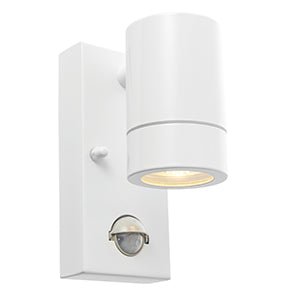 Saxby Palin PIR 1LT Wall Light IP44 7W (75442) - Saxby - Falcon Electrical UK