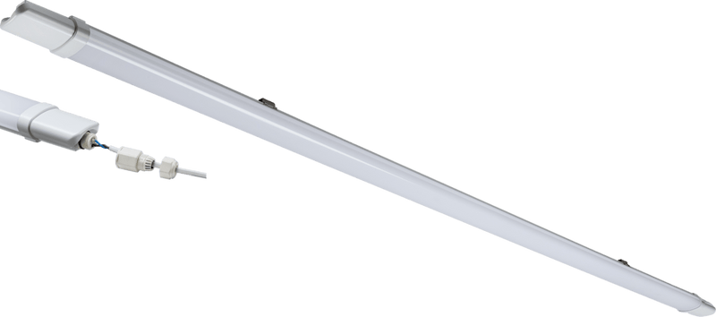 Knightsbridge MLA TORE5K45 TorlanECO Fast Fix 230V IP65 5FT 1530mm 45W LED Batten - 5700K - Knightsbridge MLA - Falcon Electrical UK