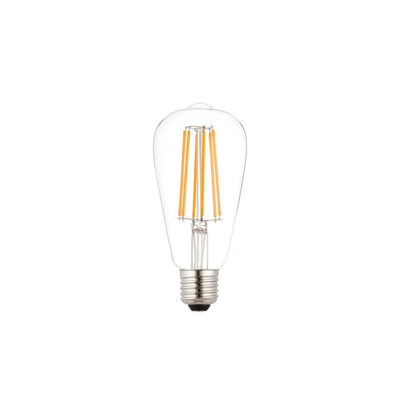 Saxby 76803 E27 LED filament pear dimmable 6W warm white - Saxby - Falcon Electrical UK