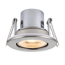 Saxby 78522 ShieldECO 800 Tilt 8.5W Warm White, Satin nickel plate - Saxby - Falcon Electrical UK