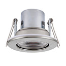 Saxby 78522 ShieldECO 800 Tilt 8.5W Warm White, Satin nickel plate - Saxby - Falcon Electrical UK