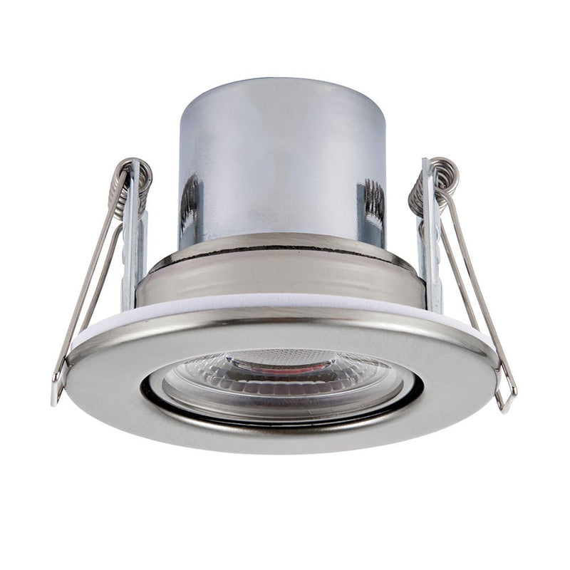 Saxby 78524 ShieldECO 800 Tilt 8.5W Warm White, Chrome plate - Saxby - Falcon Electrical UK