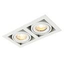 Saxby 78534 Garrix white Twin 50W - Saxby - Falcon Electrical UK