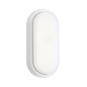 Saxby Pillo Bulkhead Light , 12W, Cool White (78620) - Saxby - Falcon Electrical UK