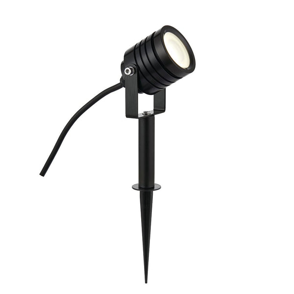 Saxby 78636 Luminatra spike black IP65 4W cool white - Saxby - Falcon Electrical UK