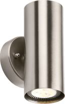 Knightsbridge MLA NH0183BD IP20 230V 2x35W max. GU10 Stainless Steel Wall Light - Knightsbridge MLA - Falcon Electrical UK