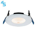 Saxby 79305 Orbital Smart IP65 9W CCT, Matt White - Saxby - Falcon Electrical UK