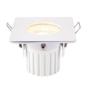 Saxby 80244 Speculo Square IP65 50W, Matt White Finish - Saxby - Falcon Electrical UK
